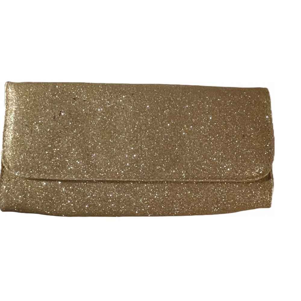 Gold clutch bag. Bare essentials. Great for holidays - Picture 2 of 3